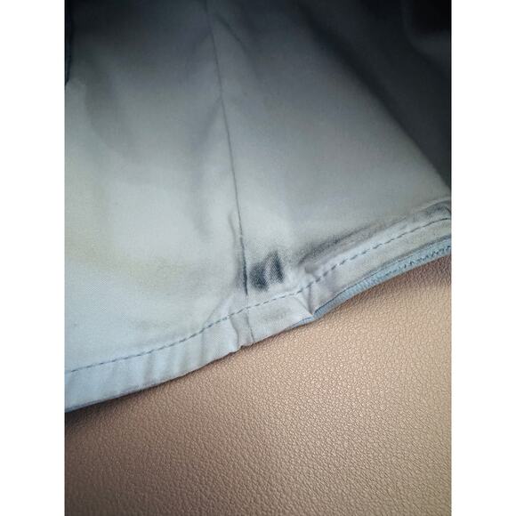 Superdown Women's S Light Blue Bustier Zipper Front Top - Picture 8 of 8